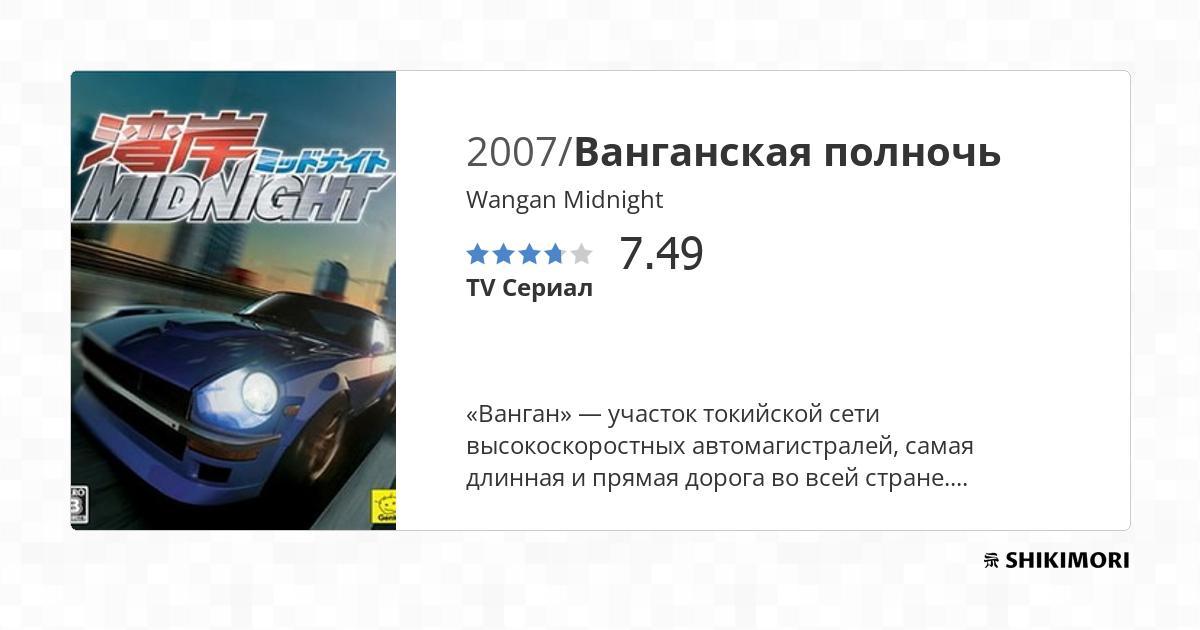 Wangan Midnight / Аниме