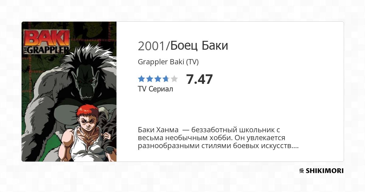 Grappler Baki (2001) - Anime - AniDB