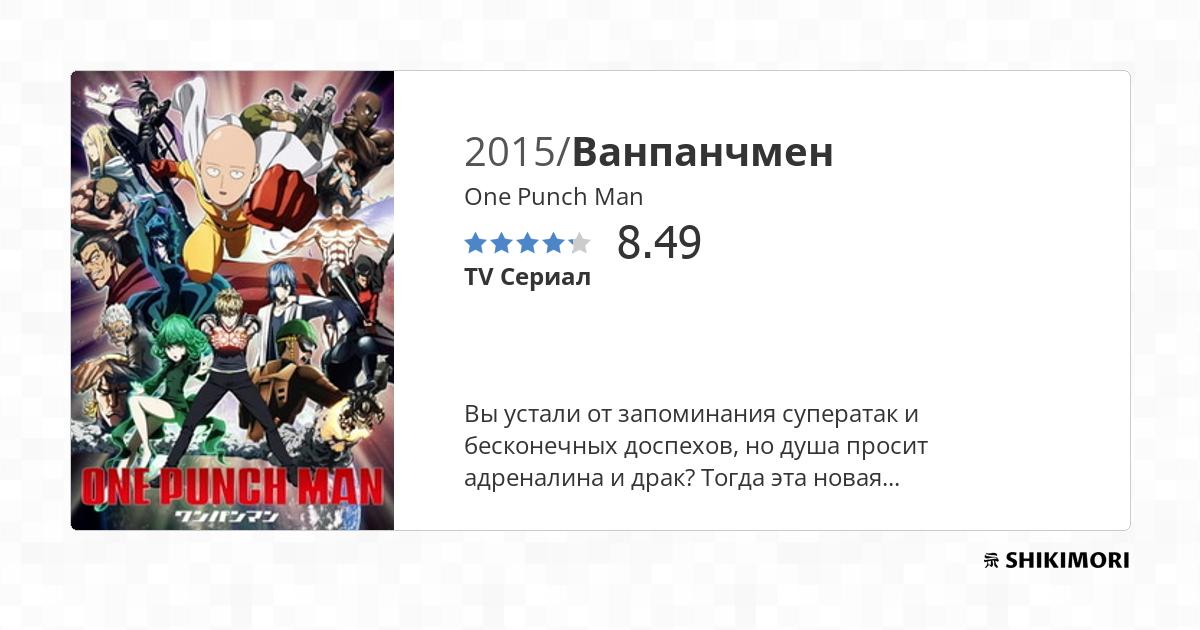 One Punch Man / Аниме
