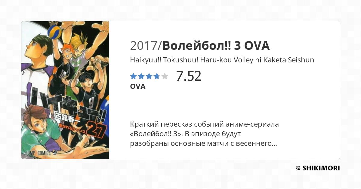 Haikyuu!! Tokushuu! Haru-kou Volley ni Kaketa Seishun / Аниме