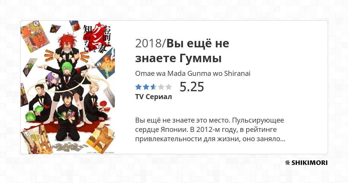 Omae Wa Mada Gunma Wo Shiranai Scan Vf shikimori.one