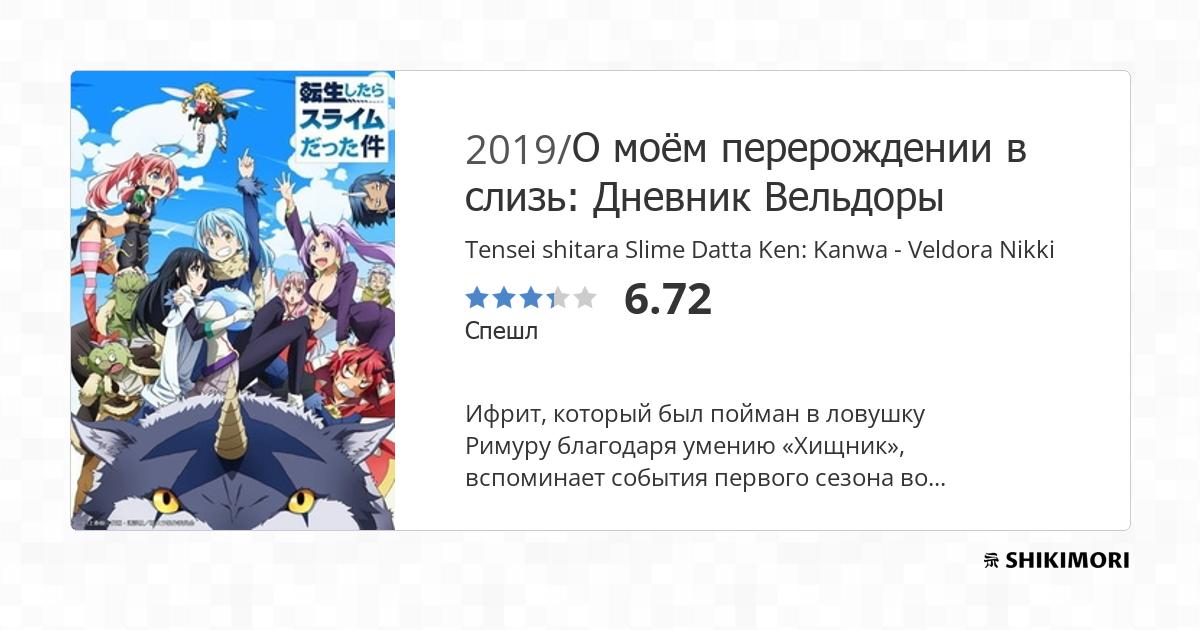 Tensei Shitara Slime Datta Ken (2019) - Anime - AniDB