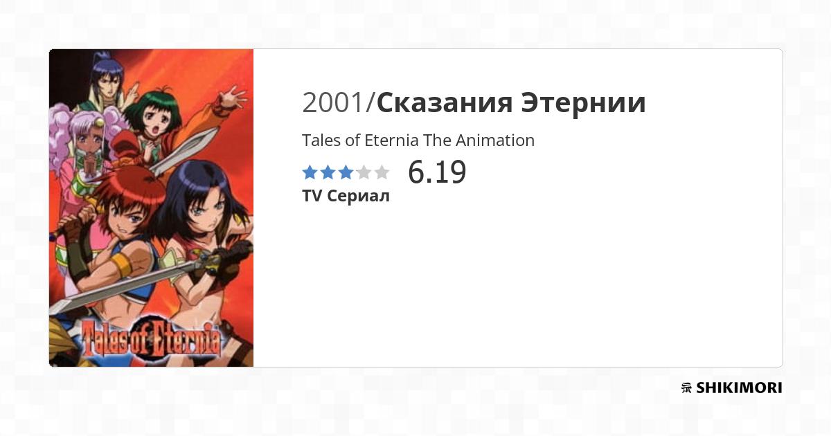 Tales of Eternia The Animation / Аниме