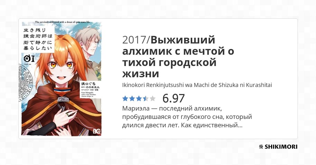 Ikinokori Renkinjutsushi wa Machi de Shizuka ni Kurashitai / Манга